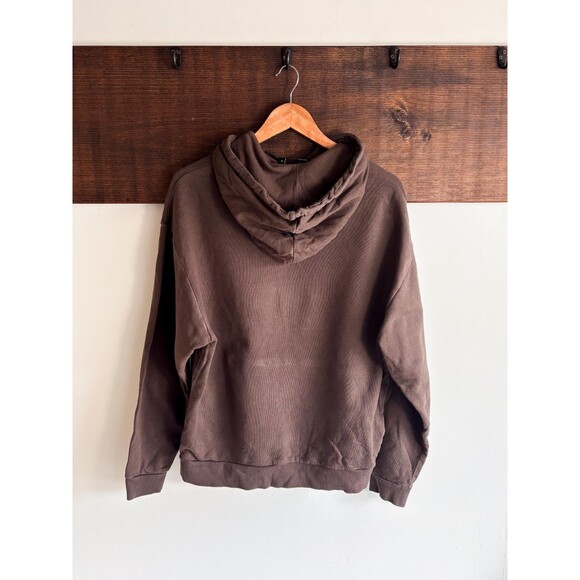 ASOS Design Hoodie - Unisex - XS - Brown - 100% Cotton - Oversized Fit - Picture 2 of 4